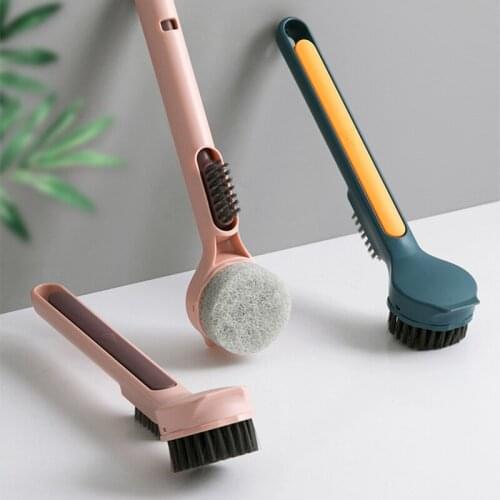 Dishwashing Washing Multifunctional Kitchen Supplies Decontamination Cleaning Brush Bowl Household Pot Long Handle