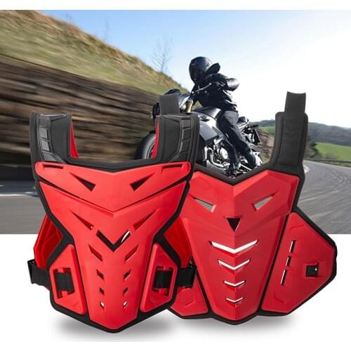 POSSBAY Motorcycle Jacket Motorbike Enduro Body Armour Protection Cycling Spine Chest Protector 1 Size Suit S-XXXL Moto Armor