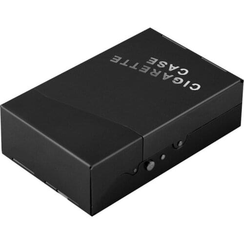 New Arrival 1Pc Protable Lady Women Slim Aluminum 20 Pieces Cigar Cigarette Tobacco Holder Storage Case Pocket Box Drop Shipping