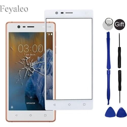 Nokia3 Front Panel For Nokia 3 TA-1020 TA-1032 Touch Screen Sensor LCD Display Digitizer Glass Cover Touchscreen TP Replacement