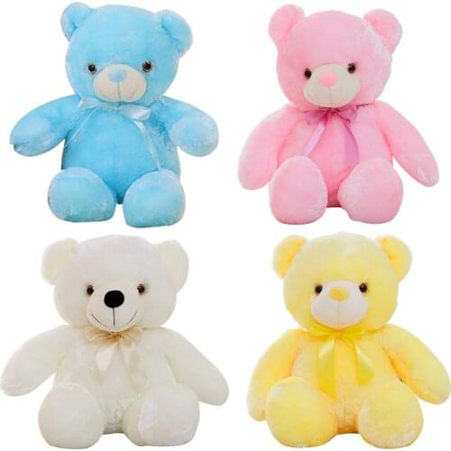 Teddy Bear Toys Cartoon Animals Figure Toys Battery Powered Home Bedroom Living Room Decor Ornaments