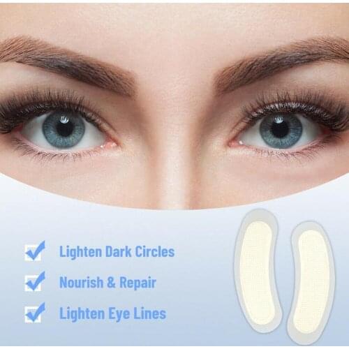 Eye Patch Hyaluronic Acid Microneedle Eye Pads Whitening Moisturizing Wrinkles Fine Lines Dark Circles Remove Eye Mask