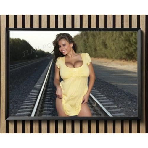 R0034 Wendy Fiore 03 Star Sexy Beautiful Girl Model Wall Sticker Silk Poster Art Home Decoration