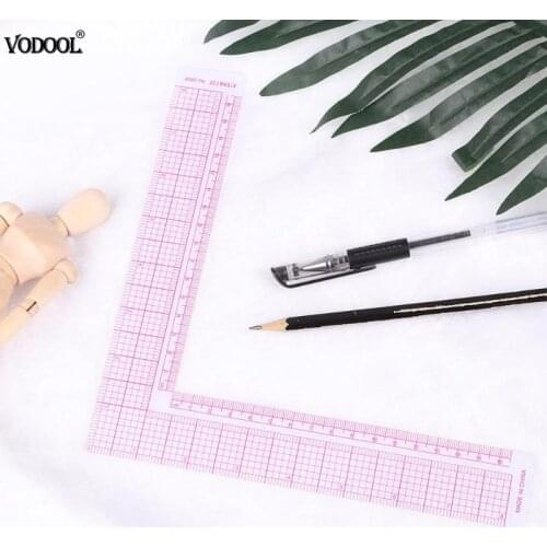 Sewing Patchwork Quilting Ruler Plastic Garment Cutting Craft Scale Rule Drawing Office Stationery Supplies Measuring Tool