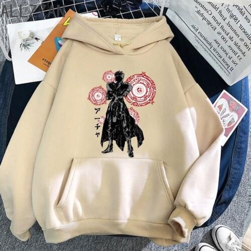 Fate Stay Night Hoodie Anime Printed Sweatshirt Long Sleeve Korean Style Pullover Loose Harajuku Casual Women Hooded Streetwear