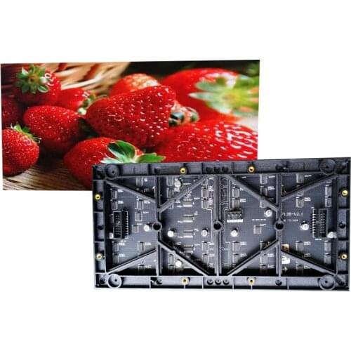 Indoor HD full color P2 256*128mm Module 128*64dots 250000dots/sqm mini led matrix display sign 1/32S SMD2121 stage panel