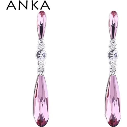 ANKA Earring Woman Jewelry Fashion Custom Crystal Stud Earring Design Crystal from Austrian #137212