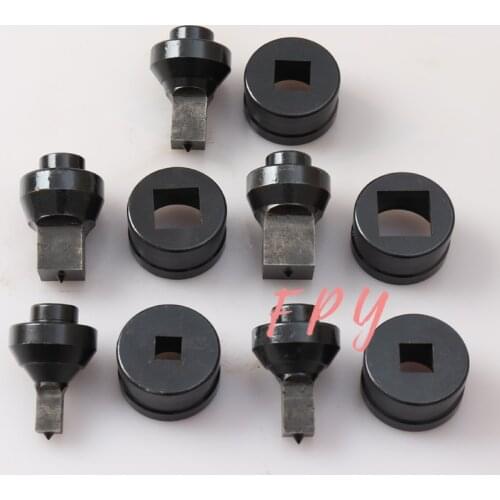 1Pc Hydraulic Punching Square Die for CH-60 Hydraulic Punching Machine Steel Plate/Iron Sheet/Copper Busbar Hole Puncher Die