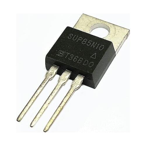10pcs/lot SUP85N10 TO-220 MOS FET 85A100V