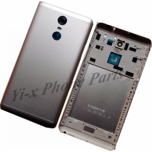 100% New Housing for Xiaomi Redmi Note 3 Xiaomi Redmi Note3 Pro Back Cover Battery Door Housing Replacement Part + Camera lens