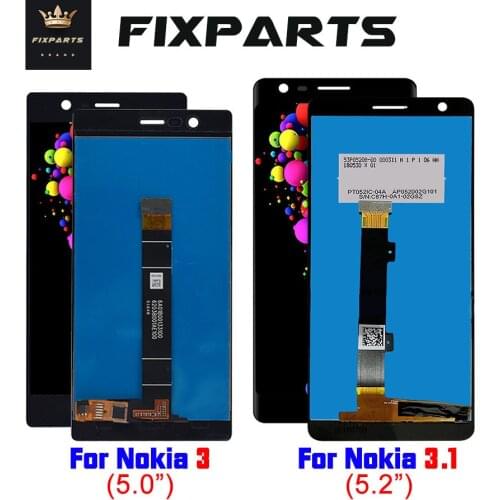 5.2" ORIGINAL Display for Nokia 3 LCD TA-1038 Display Touch Screen 1440*720 for Nokia 3.1 LCD Replacment 3.1 Screen TA-1063