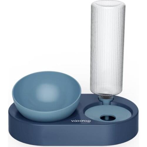 Automatic Pet Drinker Dog Bowls Water Bottles Dual Port Automatic Feeder Water Drinking Feeding Basin Bowls Cats Pet Dogs Supply