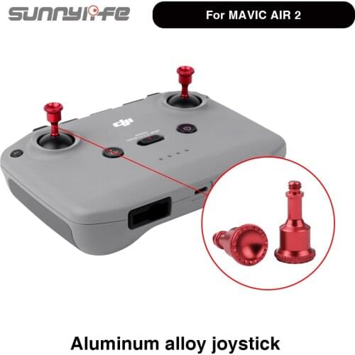 Aluminum Alloy Joystick For DJI Mavic Air 2 Control Sticks Storable Alloy Remote Controller Drone Accessories