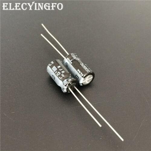 10pcs 12uF 100V12uf ELNA RJH Series 6.3x11.5mm Extra Low Impedance 100V12uF Audio grade Capacitor