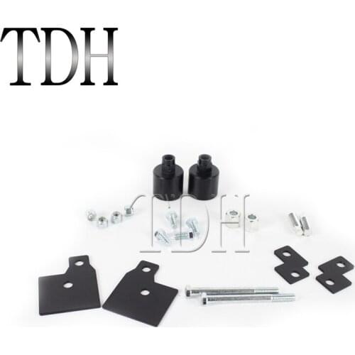 Motorcycle ATV Parts Black 2" Front Rear Strut Spring Spacers Lift Kit For 1999-2015 Polaris Sportsman 500 600 700 800