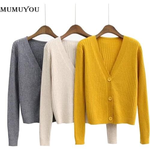 Женские трикотажные кардиганы MUMUYOU China At AliExpress