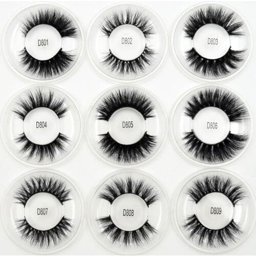 Mink Eyelashes Handmade Crisscross False Eyelashes Cruelty Free Dramatic Mink Lashes Beauty Makeup Maquiagem Eye Lashes 13 Style
