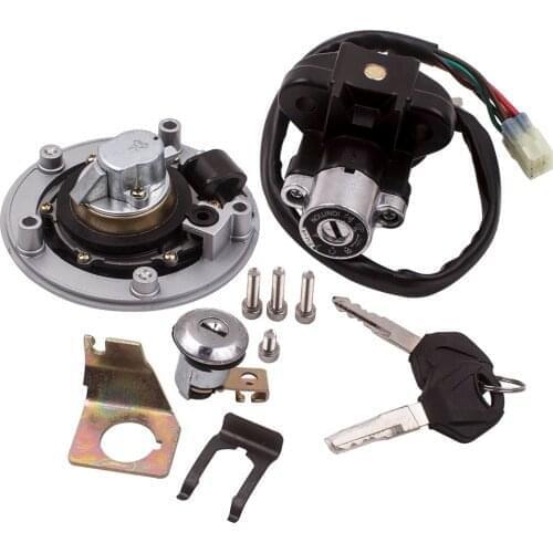 Ignition Switch Fuel Tank Gas Cap Lock Key For Suzuki GSXR750 GSX650 SFV650 GSXR600 DL650 GSXR1000 GSX1250 GSF650 GSF1200