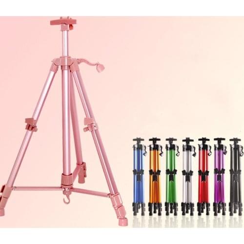 Portable Easel for Painting Sketch Art Drawing Easel Aluminum Alloy Caballete Pintura Adjustable Easel Art Supplies for Artist