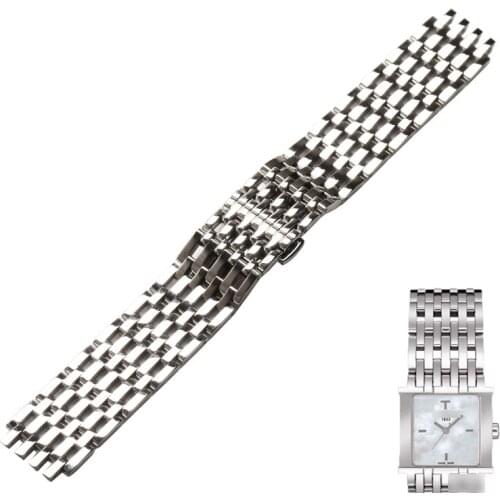 WENTULA watchabands for tissot T-TRENDT02.1.181.71 stainless steel solid band