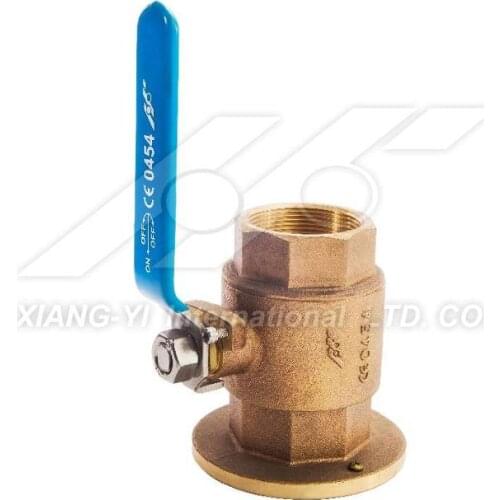 Marine Boat Bronze Flanged Seacock Ball Valve 3/4 ,1,1 1/4 ,1 1/2,2 ,2 1/2,3 ,4 Inch