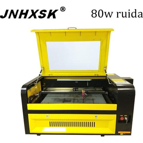 TS6090 Ruida System 80W 110/220V Laser Machine Auto Focus laser engraving machine honeycomb working table For engraving