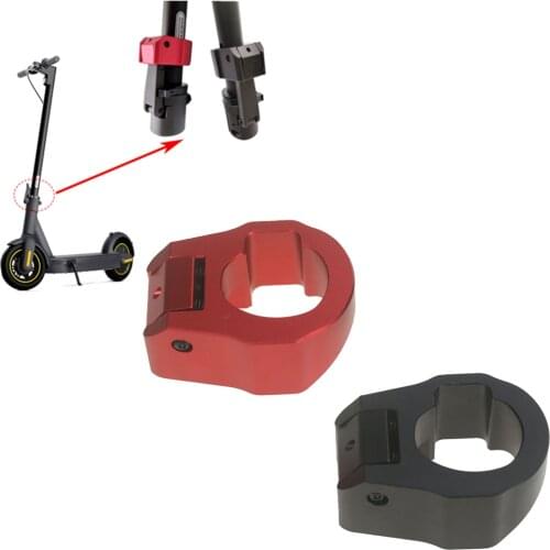 Folding Clamp Folding Holder for Segway G30 Max Electric Scooter Rugged Lock of Vertical Steam Red Black Folding Rod/Pole Clamp