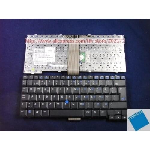Brand New Black Laptop Notebook Keyboard 419171-081 PK13ZI901E0 For HP Compaq NC4400 TC4400 series (Denmark)