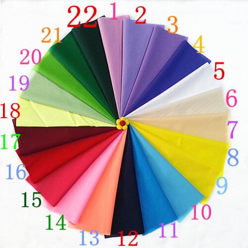 Solid Fabric Patchwork For Sewing Scrapbooking Fat Quarters Tissu Quilt Pattern Telas Fabric Textile Needlework Scraps 20*30cm