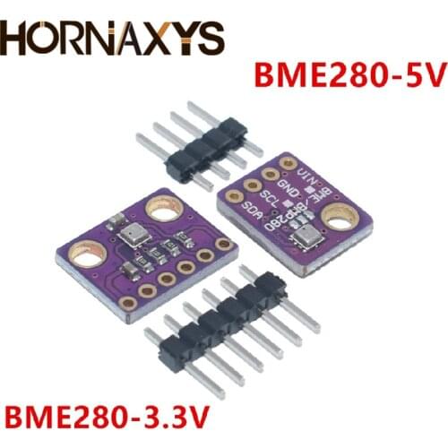 1-10PCS/ BME280 5V 3.3V Digital Sensor Temperature Humidity Barometric Pressure Sensor Module I2C SPI 1.8-5V