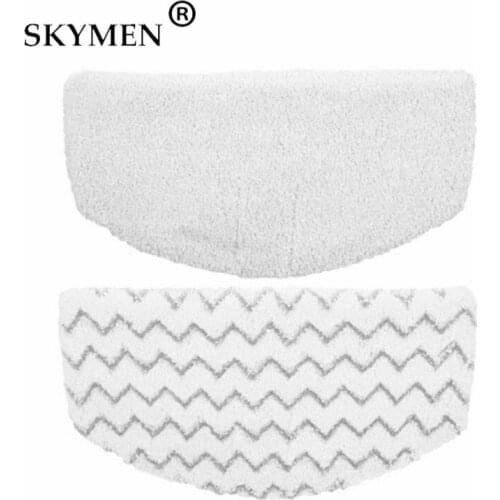 2pcs/lot soft washable Microfiber Mop Pads for Bissell symphony 1132 1252 series Steam Mop Pad 1132 1543 1530 1652