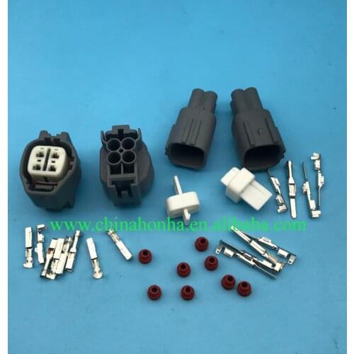 4 Pin Auto Connector Sensor Bulkhead Connector 6189-0629/90980-11028 6188-0517/90980-1 1JZ-GTE 2JZ-GTE O2