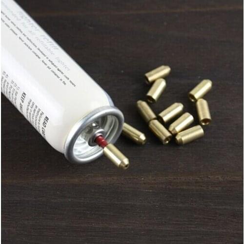 4pcs Durable Brass Copper Gas Nozzle Adapter For S.T Memorial Dupont L2/Gatsby Refill Butane Lighter Reusable Gas Connector