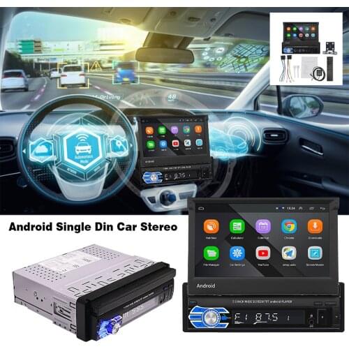 Car Radio 2 Din HD 7" Touch Screen Stereo Bluetooth SD USB with / Without Camera 12VFM ISO Power Aux Input MP5 Player
