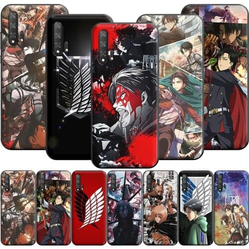 Attack On Titan Anime Case for Honor 8A 8X 10 Lite View 20 Pro 9A