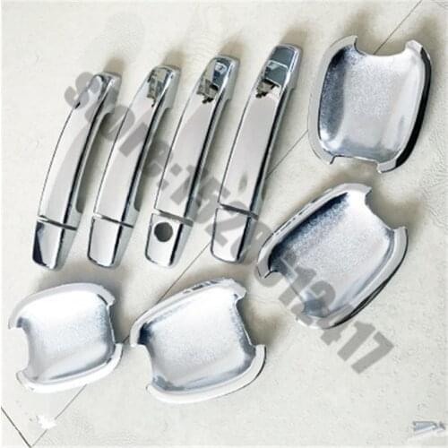 For Buick Encore 2013-2019 ABS Chrome Door Handle Bowl Door handle Protective covering Cover Trim Car Styling