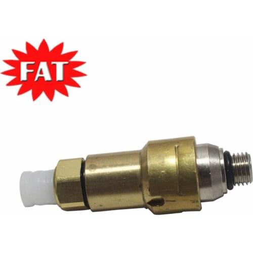 For Jaguar XJ-Series 2004-2018 Front Suspension Air Spring Bag Strut Pressure Valve & Air Line Hose Connector Brass Fitting