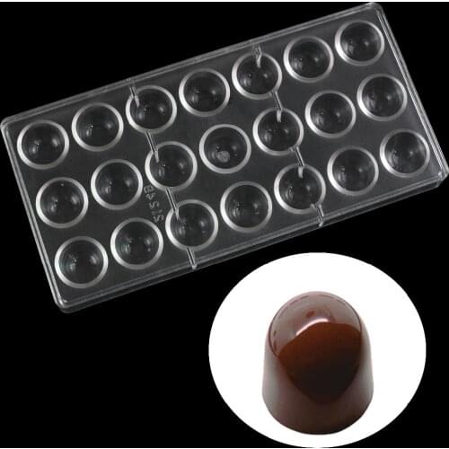 Bullet Polycarbonate chocolate mold,DIY cake decorating tools for candy pastry chocolate Soap Ice Molds kitchen baking tool