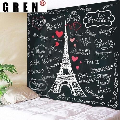 GREN Tapestry Printed Mandala Poster Picture Hanging Rugs Background Cloth Beach Mat Blanket Art Bedroom Living Home Decor