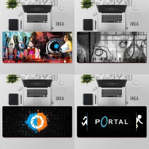 Gaming Mouse Pad Large Mouse Pad PC Gamer Computer Mouse Mat Big Mousepad Keyboard Desk Mat XXL Laptop Carpet Portal 2 Mause Pad