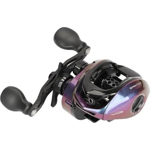 Baitcasting Reel High Speed 6.6:1 Gear Ratio 9BB Fresh/Saltwater Magnetic Brake System Fishing Reel Carretilha De Pesca