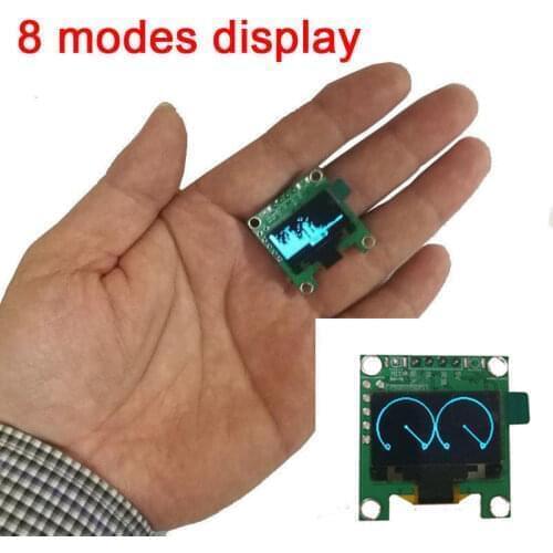 Mini 0.96" OLED Music Spectrum Display Analyzer PC power Amplifier Audio Level Indicator music rhythm Analyzer VU METER
