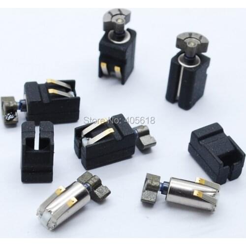 Wholesales 40pcs DC coreless vibration motor 1.5V dc motor Size 4*8MM for toy Massager game handle DIY