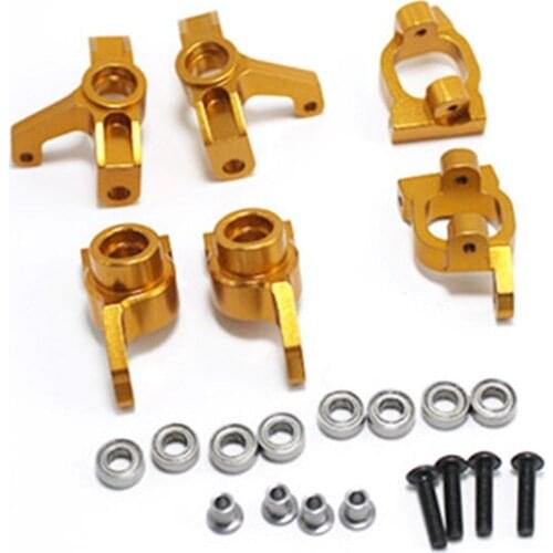 Front Wheel Seat Rear Wheel Seat C-Shaped Seat RC Car Accessory Set for WLtoys 144001 1:14 Remote Control Vehicle