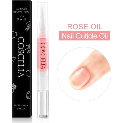 COSCELIA Nail Nutrition Cuticle Oil Pen 15 Smells Nail Treatment Revitalizer Oil Prevent Agnail Nail Art Tool Nourish Skin Nails