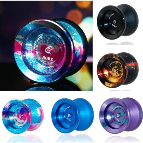 Y01 Professional Alloy Aluminum Yoyo 10 Ball KK Bearing w/ String