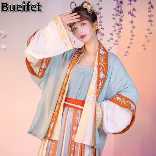 Chinese Style Women Elegant Hanfu Dresses Ancient Traditional Tang Dynasty Princess Dance Costume Vintage Fairy Cosplay Clothing