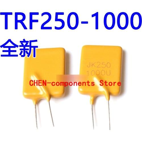 10PCS TRF250-1000 Self-recovery fuse 1A 250V straight Insert