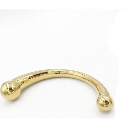 2020 New Anal Dilator Stainless Steel G point Magic Wand Double-ended Metal Anal Hook Butt Plug Adult Sex Toys for Men Woman Gay