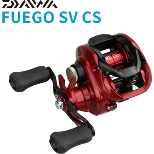 2020 NEW DAIWA FUEGO SV CS Baitcasting Reel 103H 103HL 103HS 103HSL Baitcast Fishing Reel 5+1BB 5kg Drag Power Saltwater Reels